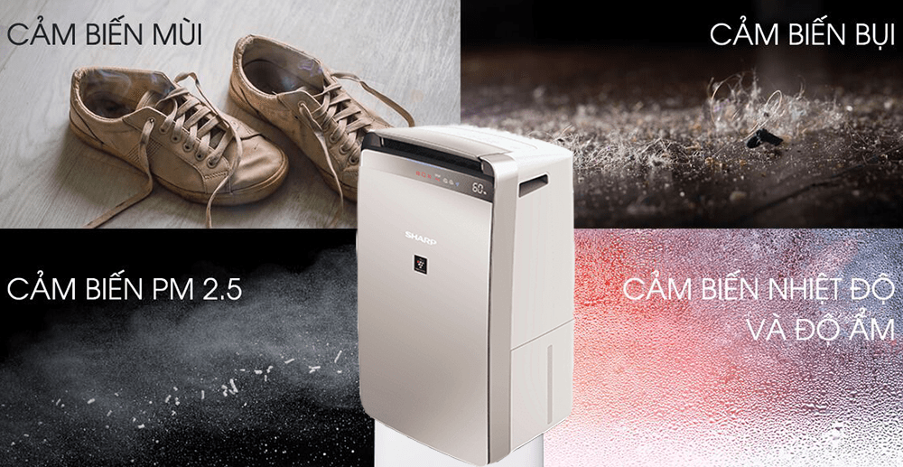 Máy lọc không khí Sharp DW-J27FV-S