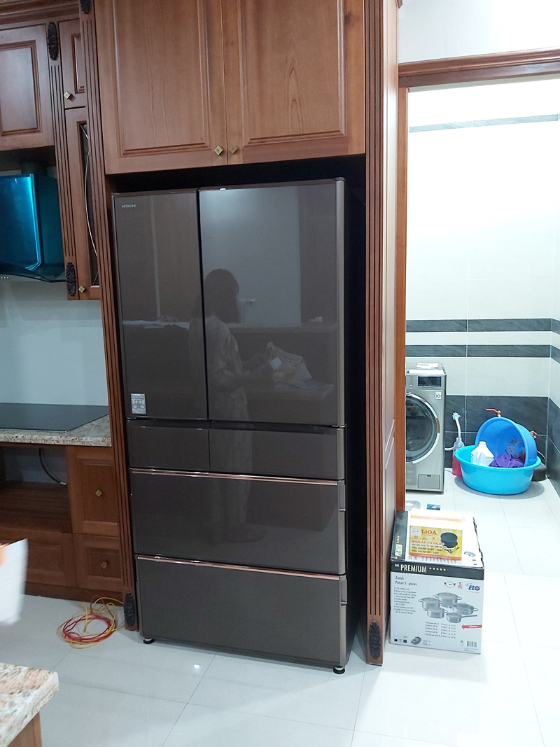 Tủ lạnh Hitachi R-WX74J